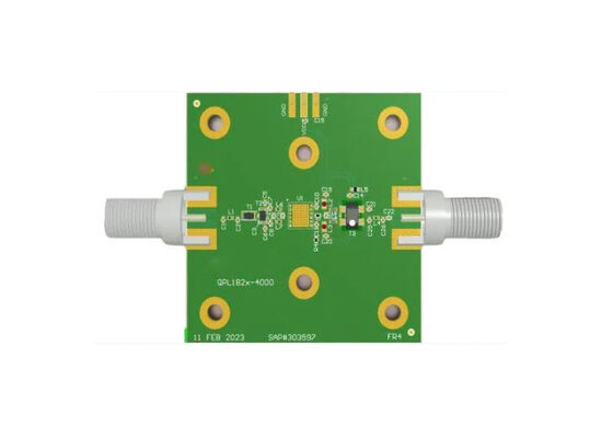 QPL1823EVB-03 Solutions intégrées 1.8GHz 5V 75Ω 26dB Conseil d'évaluation des amplificateurs CATV