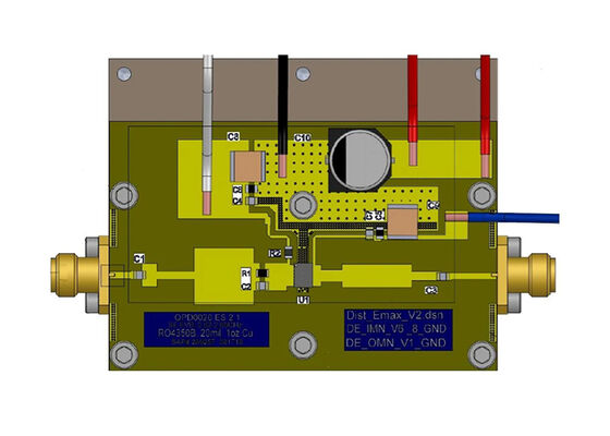 QPD0020EVB01 Solutions intégrées 35W 48V 6GHz GaN RF