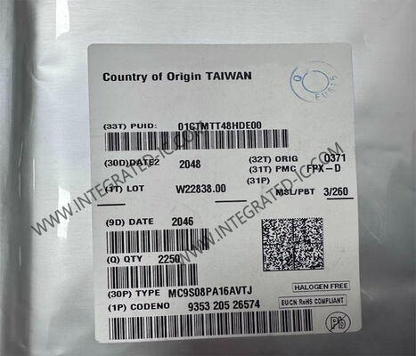 MC9S08PA16AVTJ Microcontrôleur 8 bits S08 MCU 20 MHz avec 16 Ko de mémoire Flash et 18 E/S en boîtier TSSOP20