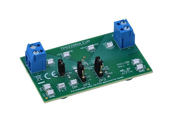Module d'évaluation de solutions embarquées TPS22950LEVM pour commutateur de charge TPS22950L