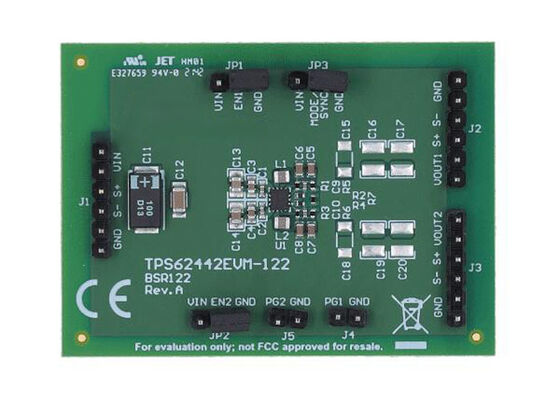 TPS62442EVM-122 Solutions intégrées TPS6244x-Q1 Module d'évaluation du convertisseur à double décroissance