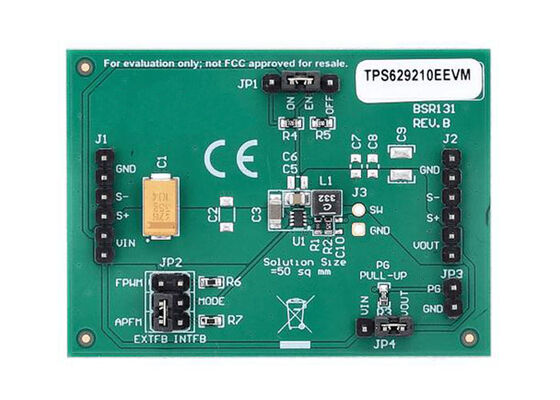 TPS629210EEVM Solutions intégrées Module d'évaluation du convertisseur abaisseur synchrone TPS629210E 1A