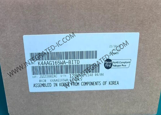 K4AAG165WA-BITD Puce de mémoire IC DDR4 DRAM 16 Gbit 2666 Mbps Mémoire vive dynamique FBGA96