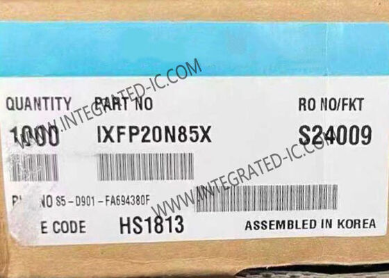 IXFP20N85X 850V Transistor MOSFET de puissance N-canal HiPerFETTM de classe X avec courant de vidange continu de 20A et dissipation de puissance de 540W