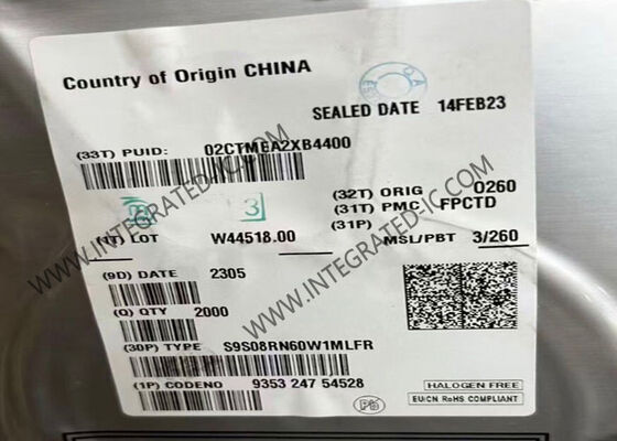 S9S08RN60W1MLFR Microcontrôleur automobile 8 bits S08 MCU avec vitesse de 20 MHz et mémoire flash 60KB