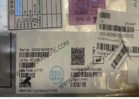 Microcontrôleur MCU 32 bits GD32F350R8T6 avec cœur Arm Cortex-M4 108MHz 64K Flash 16K SRAM