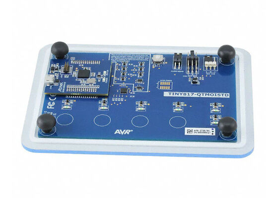 ATTINY817-QTMOISTD Solutions intégrées AVR ATtiny FuSa Conseil d'évaluation du capteur capacitif tactile