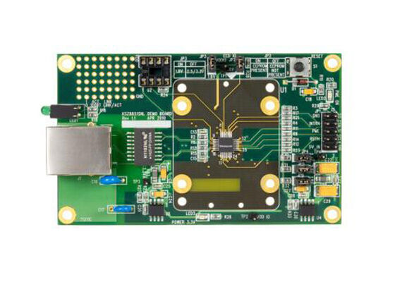 KSZ8851SNL-EVAL Embedded Solutions KSZ8851SNL Carte d'évaluation du contrôleur Ethernet SPI