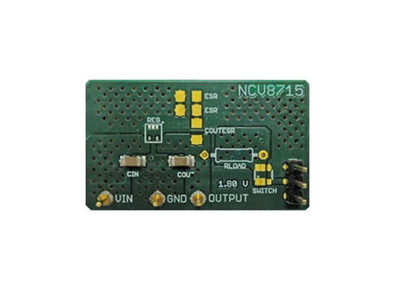 NCV8715SQT2GEVB Solutions Embarquées Régulateur de Tension Linéaire 6V à 24V 50mA Carte d'Évaluation