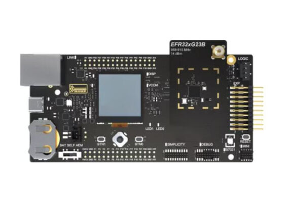 XG23-PK6067A Solutions intégrées EFR32xG23 14dBm Wireless SoC Pro Kit