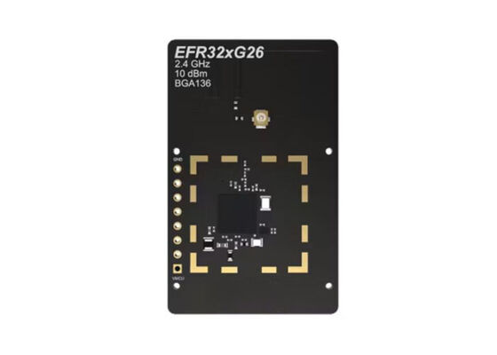 XG26-RB4118A Solutions intégrées EFR32xG26 sans fil 2,4 GHz + 10 dBm BGA136 carte radio