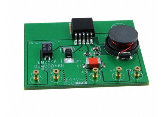 LM2596ADPBCKGEVB Solutions intégrées 3A 4,5 V à 40 V CC/DC Tableau d'évaluation step down