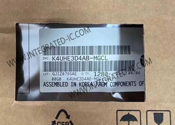 Chip de mémoire IC K4UHE3D4AB-MGCL Chip de mémoire DDR Chip de mémoire de 2,5 V à 9 V dans un emballage BGA avec une plage de fonctionnement de -40 °C à 90 °C