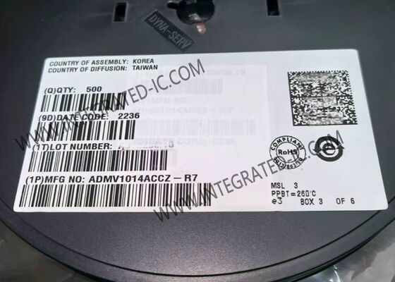 Module de communication sans fil ADMV1014ACCZ de 24 GHz à 44 GHz SiGe à large bande