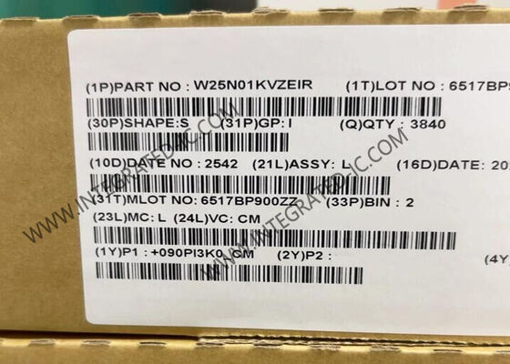 W25N01KVZEIR 1Gbit 104 MHz SPI - Quad I/O QspiNAND Puce à mémoire flash