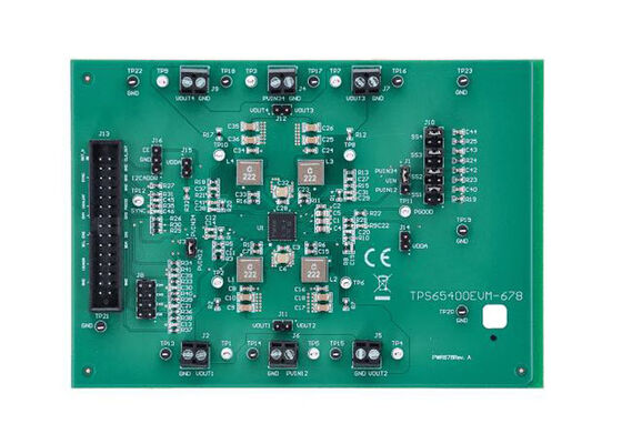 TPS65400EVM-678 Module d'évaluation de convertisseur quadruple synchrone TPS65400 pour solutions embarquées