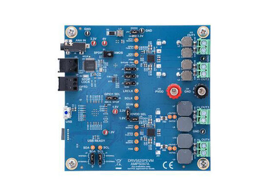 DRV5825PEVM Embedded Solutions DRV5825P Module d'évaluation de pilote piézo mono 15A