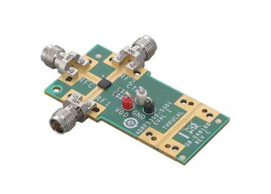 ADRF5301-EVALZ Solutions intégrées de 37 GHz à 49 GHz ADRF5301 Conseil d'évaluation du commutateur SPDT