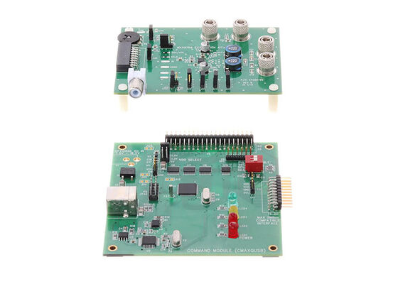 MAX9768EVCMAXQU Solutions embarquées pour l'évaluation de l'amplificateur audio de classe D de 4,5 V à 14 V