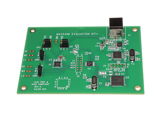 MAX5498EVKIT Carte d'évaluation d'acquisition de données pour potentiomètre numérique de solutions embarquées