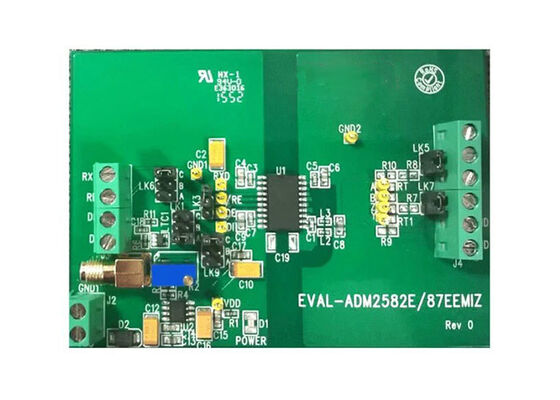 EVAL-ADM2587EEB2Z Carte d'évaluation d'interface RS-485 IsoPower Transceiver pour solutions embarquées