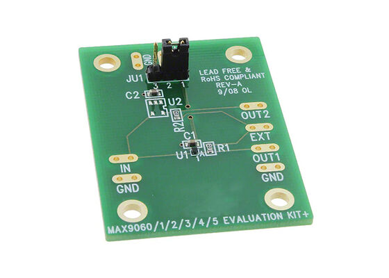 MAX9060EVKIT Solutions intégrées 0,9 V à 5,5 V Tableau d'évaluation du comparateur linéaire unique