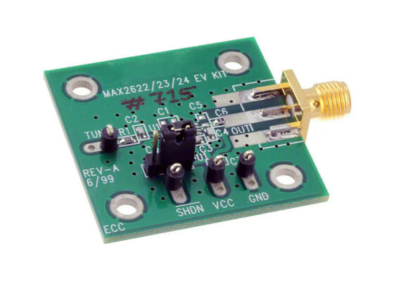 MAX2623EVKIT Solutions Embarquées Oscillateur commandé en tension de 885 MHz à 950 MHz - Carte d'évaluation