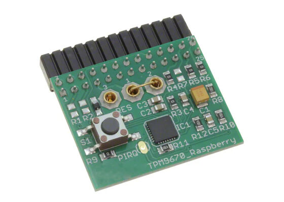 Carte d'extension d'évaluation de la plateforme d'émetteur-récepteur RF pour solutions embarquées IRIDIUM-SLI-9670-TPM2-0