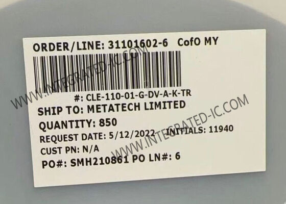 CLE-110-01-G-DV-A-K-TR Connecteur carte à carte à barrettes Tiger Beam, pas de 0,80 mm, 20 positions