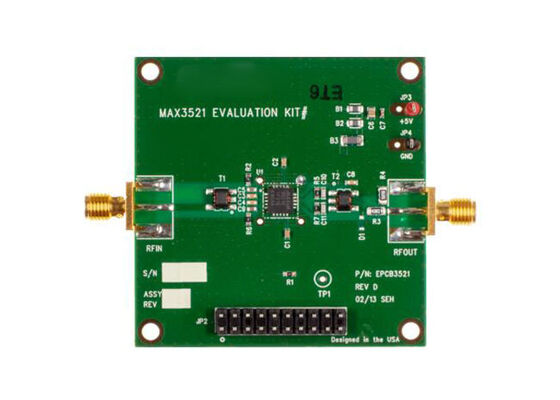 MAX3521EVKIT Solutions intégrées MAX3521 DOCSIS 3.0 Conseil d'évaluation des amplificateurs en amont