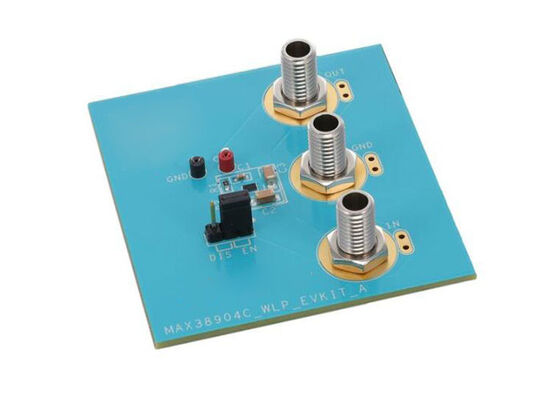 MAX38904CEVK Solutions intégrées MAX38904C Conseil d'évaluation des régulateurs linéaires LDO à faible bruit