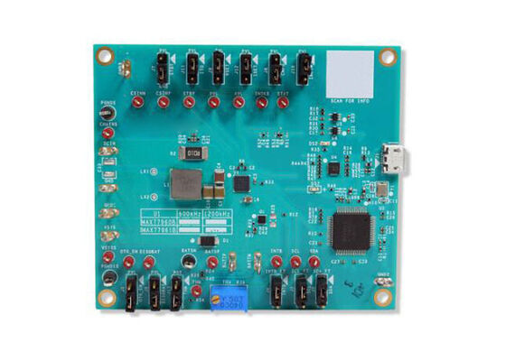 MAX77960BEVKIT12 Solutions intégrées MAX77960B Kit d'évaluation du chargeur à chargeur USB de type C