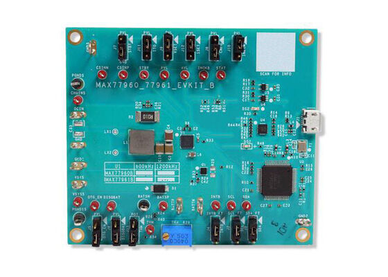 MAX77961BEVKIT12 Solutions embarquées MAX77961B Kit d'évaluation du chargeur à chargeur à chargeur USB de type C