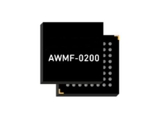 AWMF-0200 5G Module Quad Core Dual Polarisation Beamformer IC pour les réseaux phasés de 26,5 GHz à 29,5 GHz