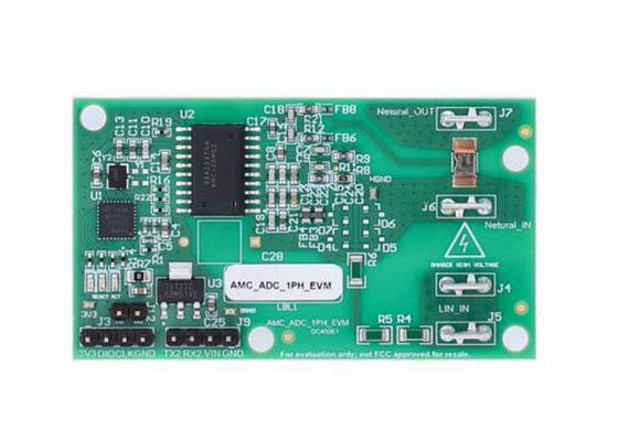 Les solutions intégrées AMC-ADC-1PH-EVM AMC130M02 Module d'évaluation du compteur d'énergie monophasique