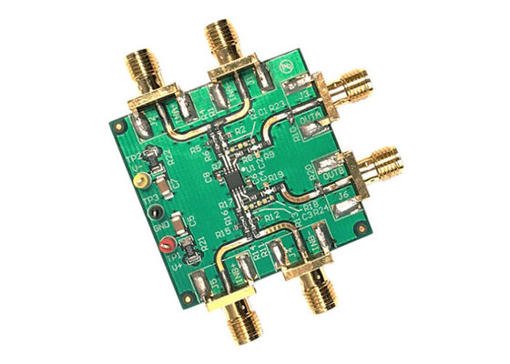 OPA2810DGKEVM Solutions intégrées Dual Channels Board d'évaluation de l'amplificateur de rétroaction de tension