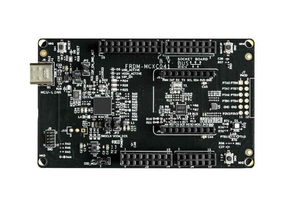 FRDM-MCXC041 Solutions intégrées MCX C ARM Cortex-M0 MCU 32 bits Tableau d'évaluation intégré