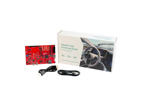 Les solutions embarquées KIT-T2G-C-2D-6M-LITE TRAVEOTM ARM Cortex-M0+ MCU 32 bits carte d'évaluation embarquée