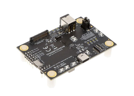 Carte d'évaluation de gestion de l'alimentation USB Type-C PD pour solutions embarquées TPS65987DDKEVM