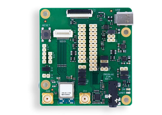 Kit d'évaluation de solutions embarquées EVK-MAYA-W166-00B pour modules hôtes MAYA-W1 avec Wi-Fi 4