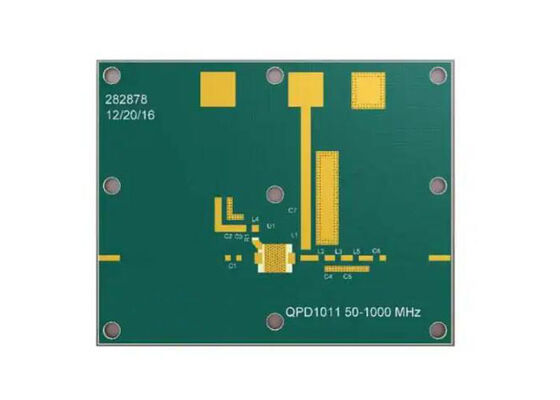 Carte d'évaluation de solutions intégrées QPD1011AEVB pour transistor GaN à entrée adaptée QPD1011A