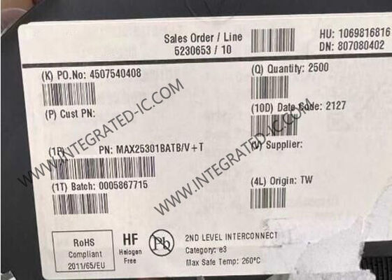 MAX25301BATB Circuit intégré de régulateur de tension linéaire automobile dans un boîtier TDFN-10