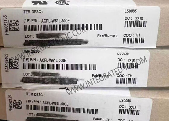 ACPL-W61L-500E Optocoupleurs CMOS numériques à faible puissance de 10 MBd avec puce de circuit intégré d'isolation de 5000 Vrms