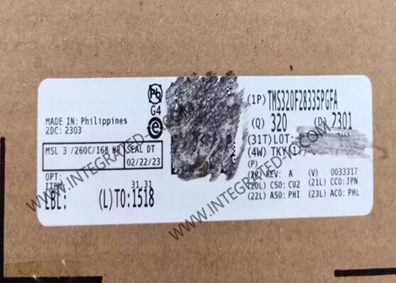 TMS320F28335PGFA Microcontrôleur MCU C2000TM MCU 32 bits avec vitesse de 150 MHz, flash de 512 KB et 88 entrées/sorties pour le contrôle en temps réel