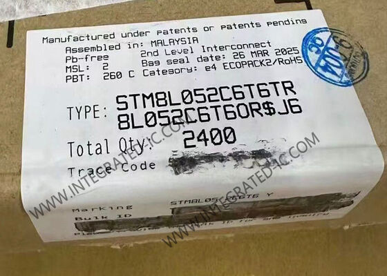 STM8L052C6T6TR Microcontroller MCU 8-Bit 16MHz Ultra-low-power EnergyLite Microcontroller