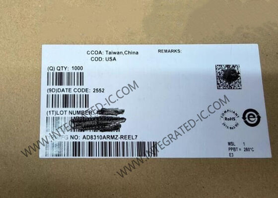 AD8310ARMZ puce de circuit intégré 95dB amplificateur logarithmique MSOP8 détecteurs de puissance RF