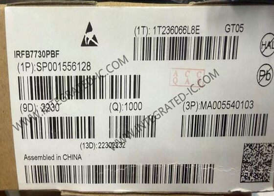 IRFB7730PBF Puce de circuit intégré 75V 195A StrongIRFET Transistors MOSFET à canal N