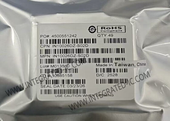 IN10026DZ-S02D Ethernet IC 112Gbaud Quad-Channel Différentiel Mach-Zehnder Linear Driver