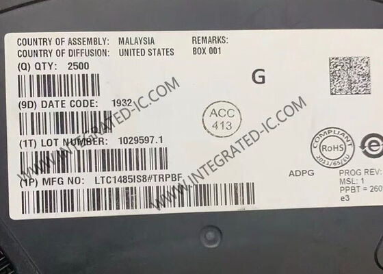 Puce de circuit intégré LTC1485IS8 Transcepteur de bus différentiel basse consommation