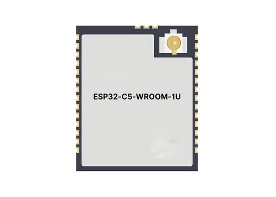 Module de communication sans fil ESP32-C5-WROOM-1U, Wi-Fi 6 double bande à usage général et module Bluetooth